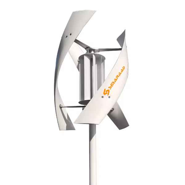 Smaraad 1kw 12V 24v 48V low noise Vertical Wind Turbine Generator wind fan for Home use