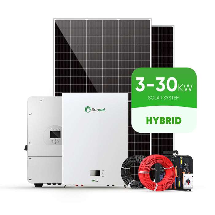 Sunpal Home Off Grid Solar Systems Complete Kit 5000W 5Kw 10Kw 15Kw 20Kw Solar Energy System Price