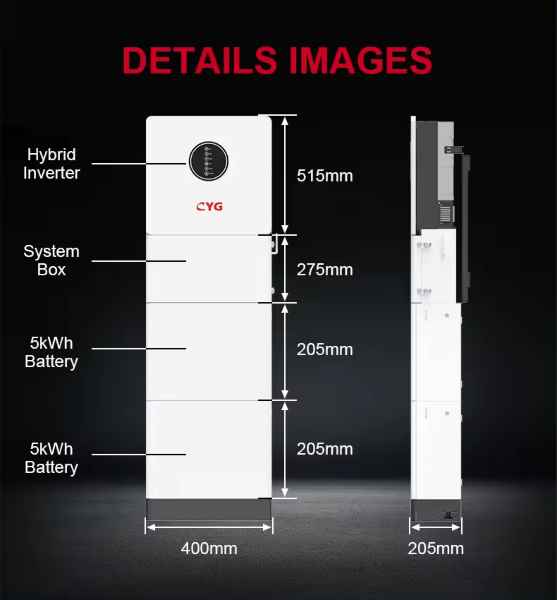 CYG all in one battery with inverter 48V 51.2v LiFePO4 battery 10kw 15kw 20kw 30kw 40kw ESS Home Energy Storage Systems